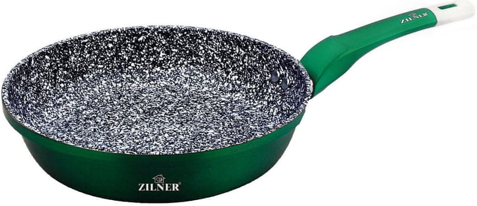 Zilner Pánev s mramorově keramickým povrchem Stonetec Emerald 28 cm