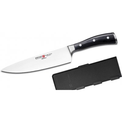 Wüsthof Dreizack Solingen Sada CLASSIC IKON Nůž kuchařský 20cm a Ochrana ostří 9606 11 – Zboží Mobilmania