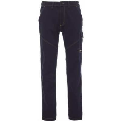 PAYPER WORKER STRETCH Strečové kalhoty do pasu navy blue – Zboží Dáma