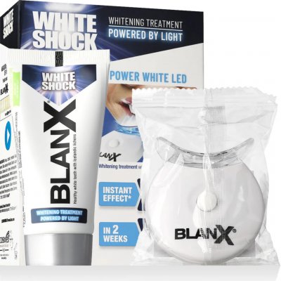 BlanX WhiteShock Power White bělicí kúra s LED aktivátorem 50 ml – Hledejceny.cz