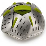 JOSEPH JOSEPH Napařovač Bloom Steel 45033, nerez/zelený – Zboží Dáma