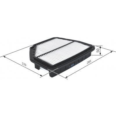 Vzduchový filtr BOSCH F 026 400 203 (F026400203) – Hledejceny.cz