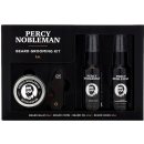 Percy Nobleman Beard Care šampon na vousy 30 ml + olej na vousy 30 ml + vosk na knír 20 ml + hřebínek na vousy dárková sada