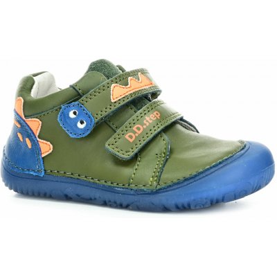 D.D.Step dětské celoroční barefoot boty S073-52875A Khaki – Hledejceny.cz