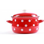 BELIS Puntík bílý / červený 20 cm 3,6 l – Hledejceny.cz