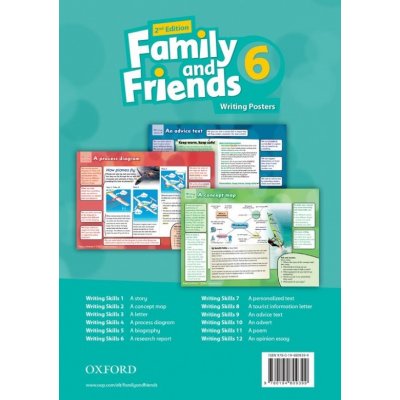 Family and Friends 2nd Edition 6 Posters