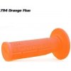 Moto řídítko PROGRIP gripy PG794 OFF ROAD (22+25mm, délka 115mm) barva oranžová fluo (jednodílné) (794-166) (PG794/9)