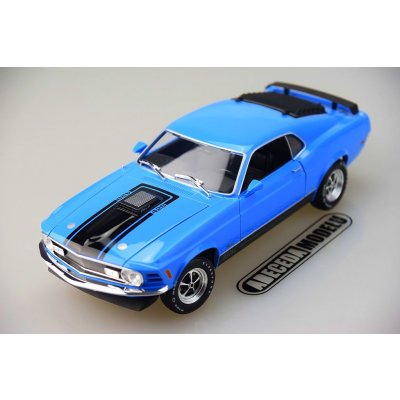 Maisto MA-31453BU Ford Mustang Mach 1 1970 modrá 1:18