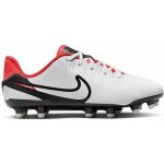 Nike Tiempo Legend 10 Academy FG/MG JR bílo-červené DV4348-100 – Zboží Dáma