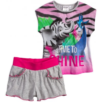 Zafari Zumba dívčí souprava šedá – Zbozi.Blesk.cz