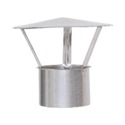 Bokra stříška 120 mm nerez – Zboží Dáma