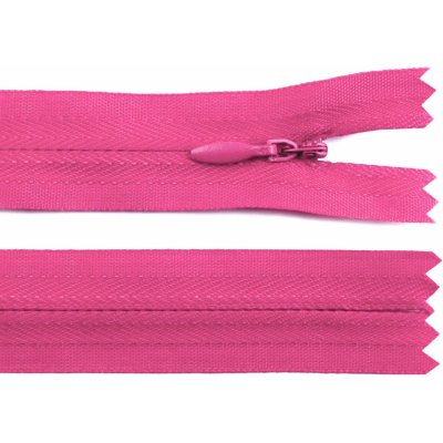Prima-obchod Spirálový zip skrytý No 3 délka 30 cm, barva 146 růžová tmavá – Hledejceny.cz