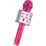 WSTER WS 858 Karaoke bluetooth mikrofon tmavě růžový – Hledejceny.cz