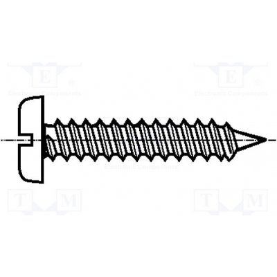 BOSSARD 5000254 Vrut; 3,5x32; Hlava: válcová; plochá; 1mm; ocel; zinek; Øhlavy: 6,9mm – Sleviste.cz