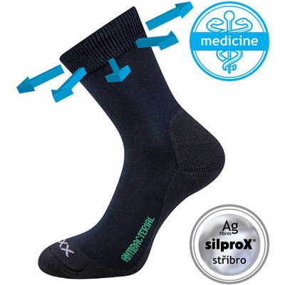VoXX Zeus zdravotní ponožky tm. modrá – Zboží Mobilmania