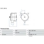 generátor BOSCH 0 986 031 270
