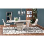 Halmar Jídelní stůl Silvius béžová – Zbozi.Blesk.cz