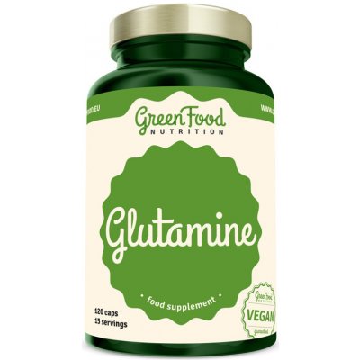 Greenfood Nutrition Glutamine 120 kapslí – Hledejceny.cz
