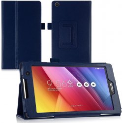 AC mobile pouzdro ze syntetické kůže na ASUS ZenPad C 7 Z170C tmavě modrá