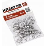 KREATOR kroužky 7mm Al 100ks KRT616106 – Hledejceny.cz