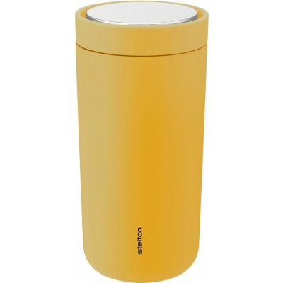 Stelton Termohrnek To Go Click 400 ml Poppy Yellow