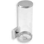 Novaservis Metalia 12 Zásobník kosmetických tampónů chrom sklo – Zboží Dáma