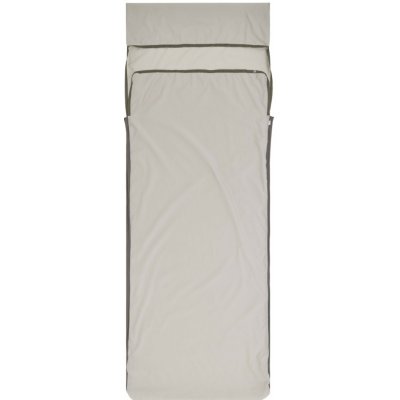 Sea to Summit Silk Blend Sleeping Bag Liner Rectangular w/ Pillow Sleeve šedá – Zboží Dáma