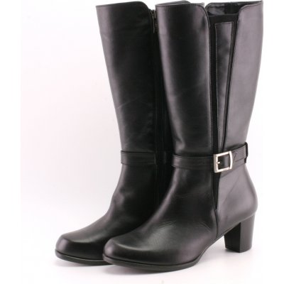 Damská zimní kožená kozačka české výroby DZ 13120 černé – Zbozi.Blesk.cz