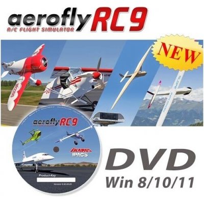 IKARUS Aerofly RC9 na DVD pro Win8/10/11 – Hledejceny.cz