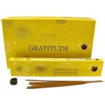 Goloka Vonné tyčinky Manifestations Gratitude Gemstone Vděčnost s tygřím okem 10 ks – Zboží Dáma