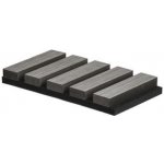 Akustický panel 270x60,5x2,1 cm, šedý dub – Zboží Dáma