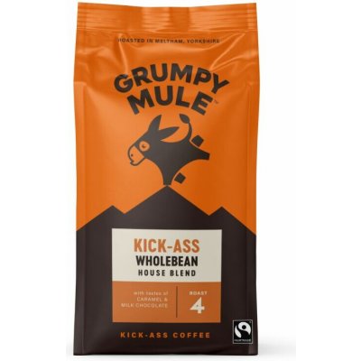 Grumpy Mule Kick Ass House Blend SCA 82+ Arabica zrnková 0,2 kg – Hledejceny.cz