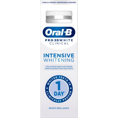 Oral B 3D White Clinical Bright Brilliance 75 ml – Hledejceny.cz