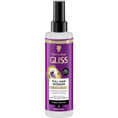 Gliss Kondicionér Full Hair Wonder express 200 ml – Zboží Mobilmania