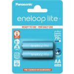 Panasonic Eneloop Lite AA 2ks 3LCCE/2BE – Zboží Mobilmania