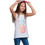 Winkiki Kids Wear dívčí tílko Ananas bílá – Zboží Dáma
