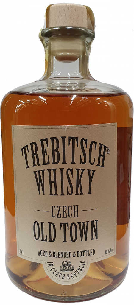 Trebitsch Whisky Czech Old Town blended 40% 0,7 l (holá láhev)