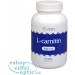 Vieste L-carnitin 500 50 tablet – Zboží Mobilmania