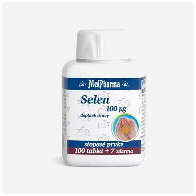 MedPharma Selen 100 µg 6 x 107 tablet – Hledejceny.cz