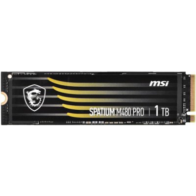 Dysk SSD MSI SPATIUM M480 Pro 1TB PCIe 4.0 NVMe M.2 2280 (S78-440L1G0-P83)