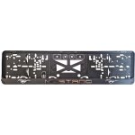 Podložka pod SPZ MUSTANG (2ks) – Zboží Mobilmania