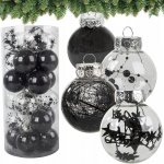 1Mcz plastové vánoční ozdoby 6cm sada 24ks 45419 – Hledejceny.cz
