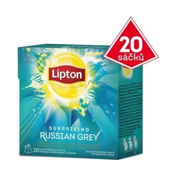 Lipton Surprising Russian Grey černý aromatizovaný čaj 20 sáčků 34 g