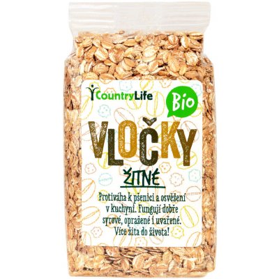 Country Life Vločky žitné 250 g – Hledejceny.cz