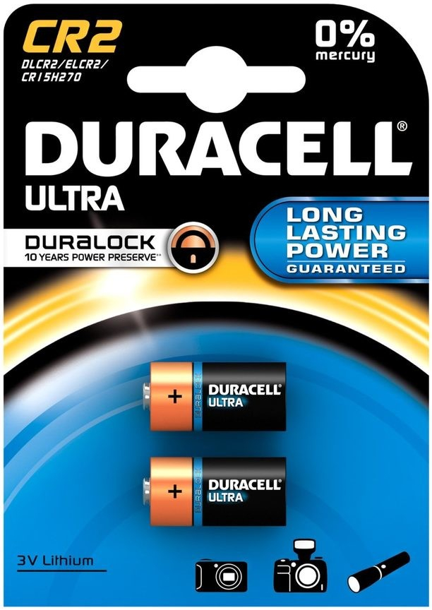 Duracell CR2 3V 2ks 10PP060002 od 129 Kč - Heureka.cz