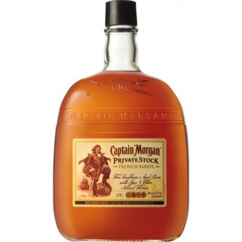 Captain Morgan Private Stock 40% 1,75 l (holá láhev)