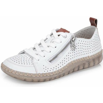 Rieker Dámské polobotky N2405-80 bílá S6 – Zboží Dáma