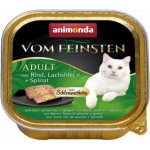Animonda Vom Feinsten Adult hovězí losos špenát100 g – Zboží Mobilmania