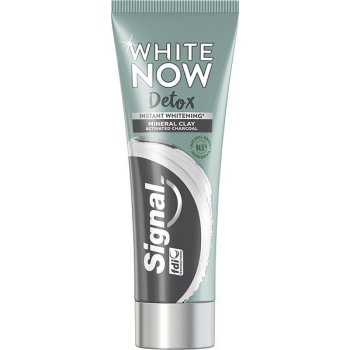 Signal zubní pasta Detox White Now s aktivním uhlím 75 ml