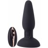 Anální kolík Seven Creations Kero Pulsating Buttplug Black